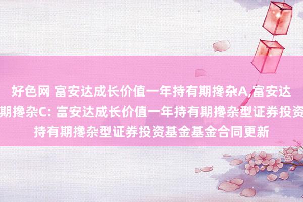 好色网 富安达成长价值一年持有期搀杂A,富安达成长价值一年持有期搀杂C: 富安达成长价值一年持有期搀杂型证券投资基金基金合同更新