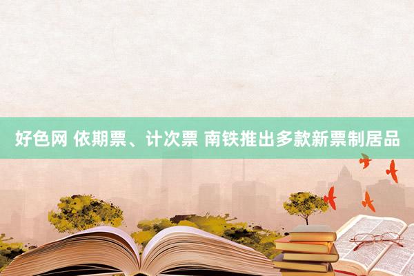 好色网 依期票、计次票 南铁推出多款新票制居品