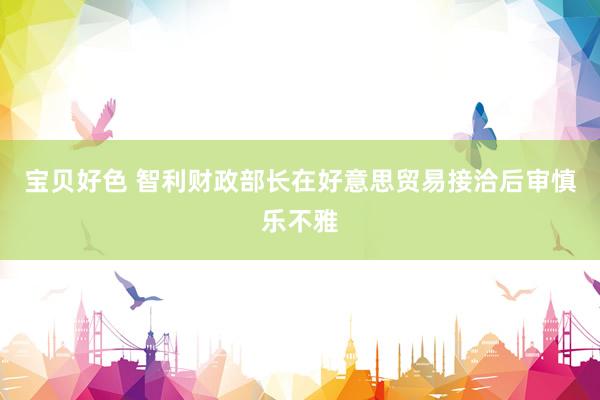 宝贝好色 智利财政部长在好意思贸易接洽后审慎乐不雅