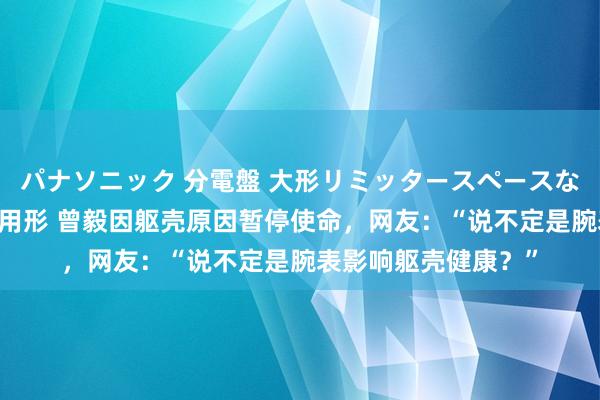 パナソニック 分電盤 大形リミッタースペースなし 露出・半埋込両用形 曾毅因躯壳原因暂停使命，网友：“说不定是腕表影响躯壳健康？”